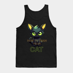 how to train your cat Tank Top